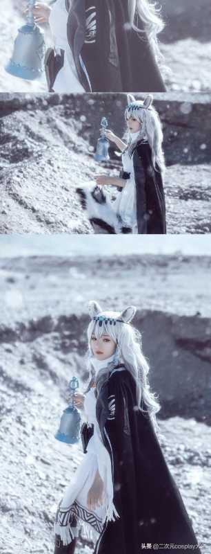 《明日方舟》初雪cos，雪景与惊艳之颜，意境美得如一首诗-5.jpg