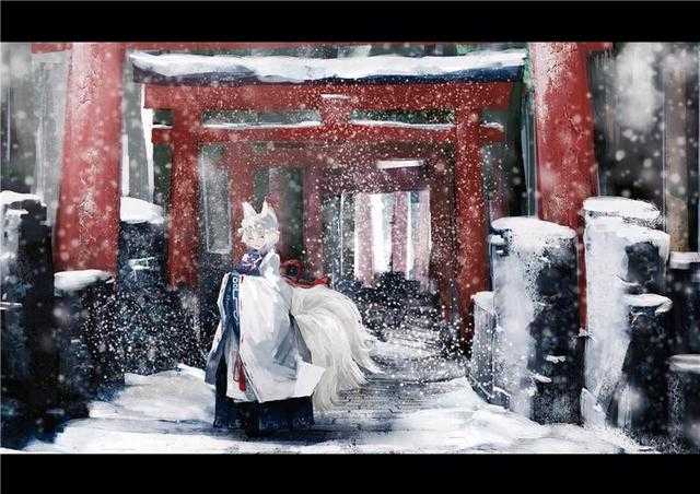 插画丨神社，二次元中十分有代表性和特色的一个场所-9.jpg