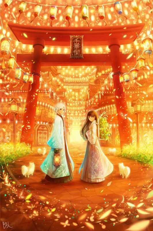 插画丨神社，二次元中十分有代表性和特色的一个场所-10.jpg