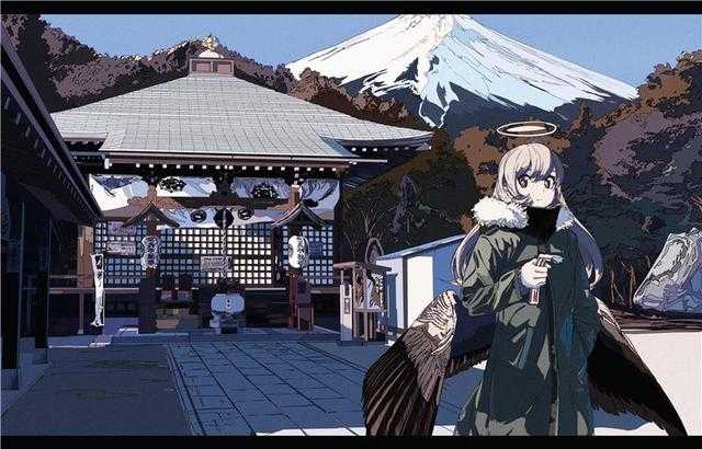 插画丨神社，二次元中十分有代表性和特色的一个场所-16.jpg