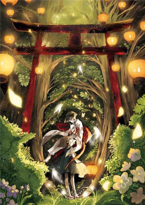 插画丨神社，二次元中十分有代表性和特色的一个场所-19.jpg