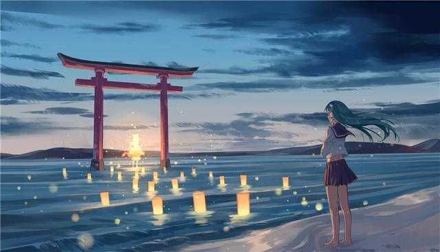 插画丨神社，二次元中十分有代表性和特色的一个场所-25.jpg