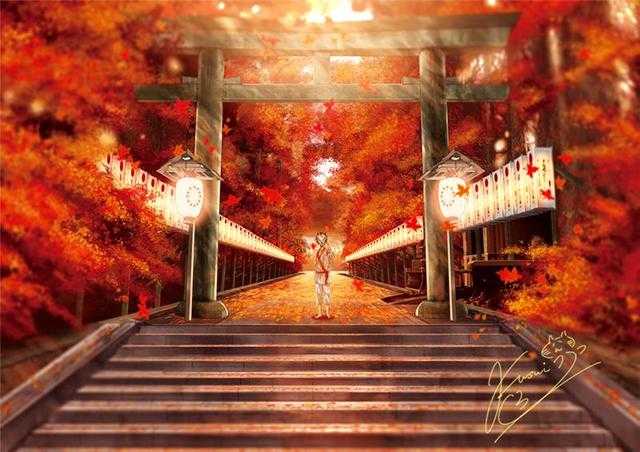 插画丨神社，二次元中十分有代表性和特色的一个场所-29.jpg