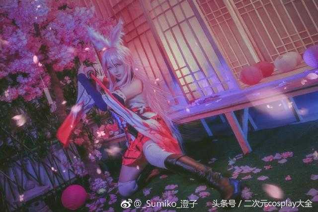 崩坏学园八重樱cos，唯美舒服的色调俊秀的巫女-4.jpg