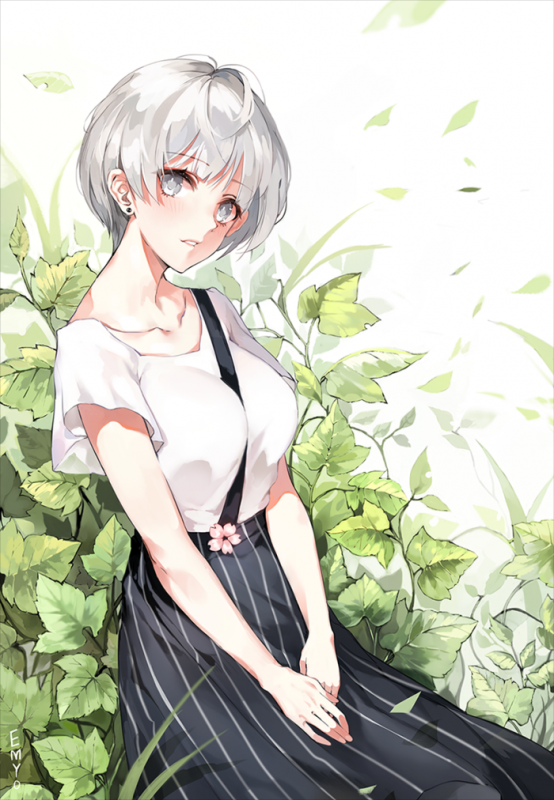二次元短发少女图集，可甜可盐-5.jpg