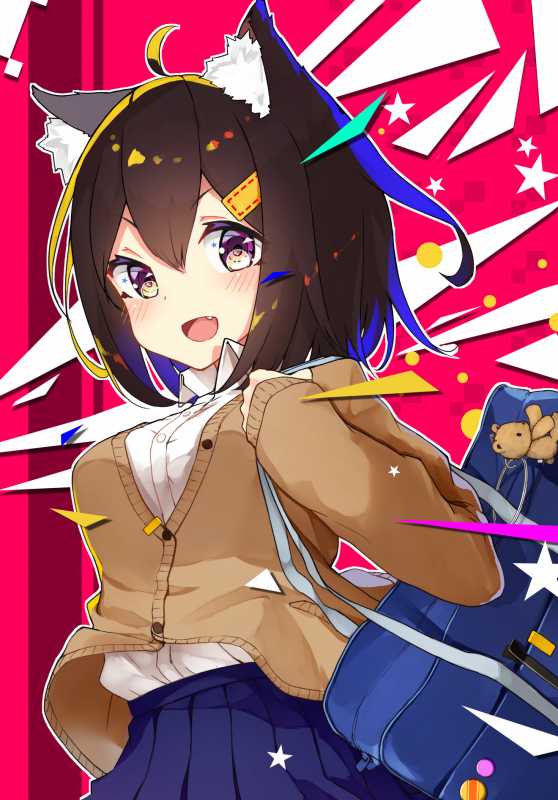 二次元短发少女图集，可甜可盐-12.jpg