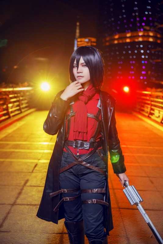 进击的巨人COSPLAY,上等兵三笠阿克曼-12.jpg