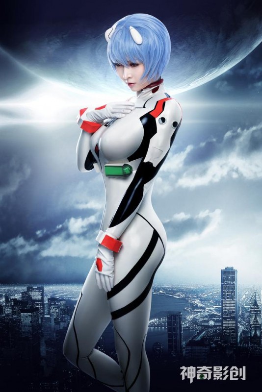 新世纪福音战士，绫波丽cosplay-4.jpg