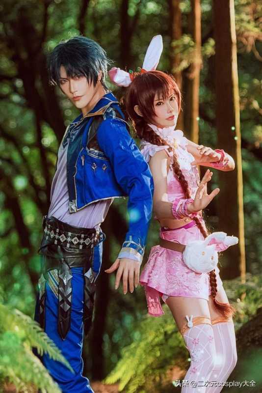 《斗罗大陆》唐三&小舞cos，画面构图精美，吹爆这对coser-1.jpg