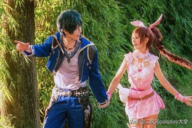 《斗罗大陆》唐三&小舞cos，画面构图精美，吹爆这对coser-3.jpg