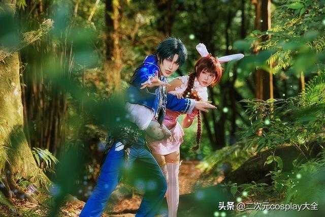 《斗罗大陆》唐三&小舞cos，画面构图精美，吹爆这对coser-5.jpg