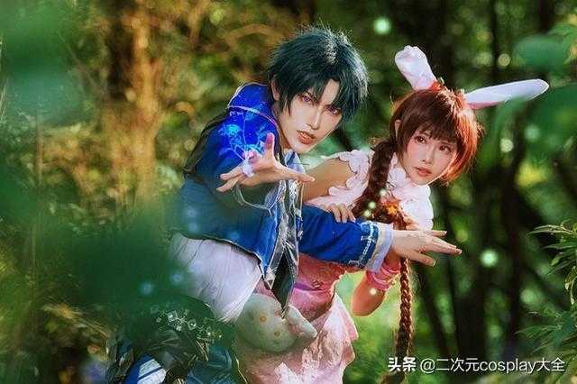 《斗罗大陆》唐三&小舞cos，画面构图精美，吹爆这对coser-6.jpg