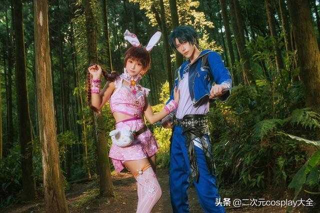 《斗罗大陆》唐三&小舞cos，画面构图精美，吹爆这对coser-14.jpg
