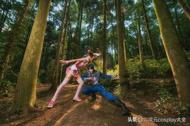 《斗罗大陆》唐三&小舞cos，画面构图精美，吹爆这对coser-13.jpg
