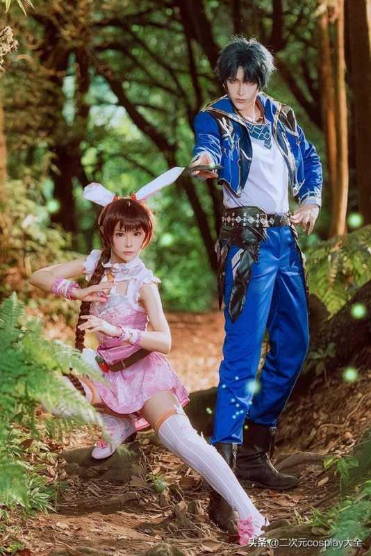 《斗罗大陆》唐三&小舞cos，画面构图精美，吹爆这对coser-23.jpg