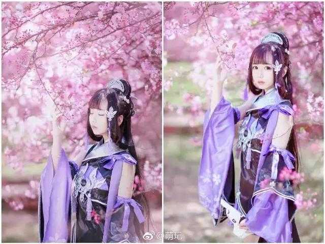剑侠情缘网络版叁破军花萝，花间游cos颜值小女神-3.jpg