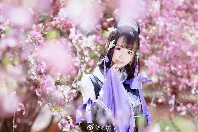 剑侠情缘网络版叁破军花萝，花间游cos颜值小女神-7.jpg