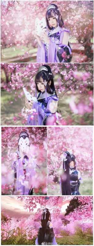 剑侠情缘网络版叁破军花萝，花间游cos颜值小女神-8.jpg