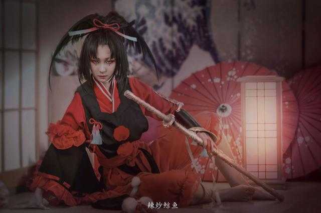 《刀剑乱舞》小乌丸冷艳精美cos，此乃命运之流转-3.jpg