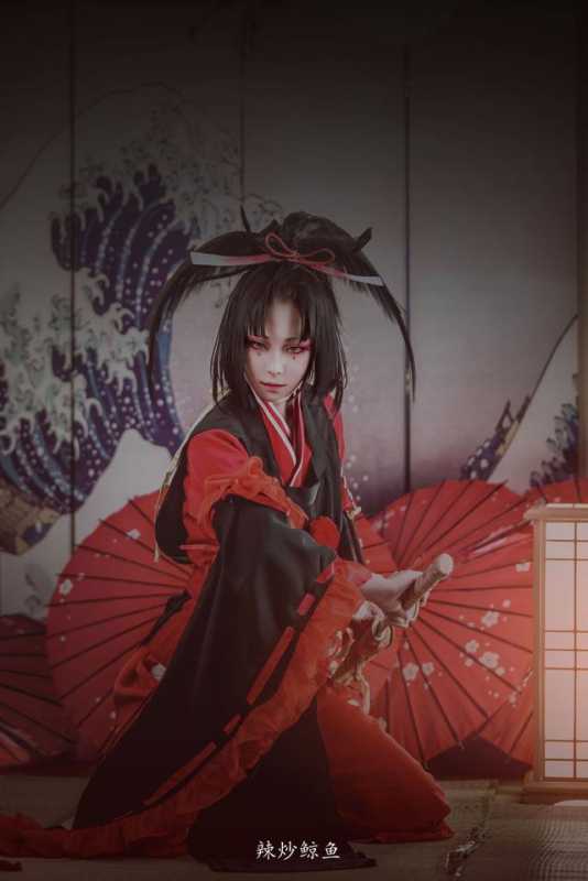 《刀剑乱舞》小乌丸冷艳精美cos，此乃命运之流转-2.jpg