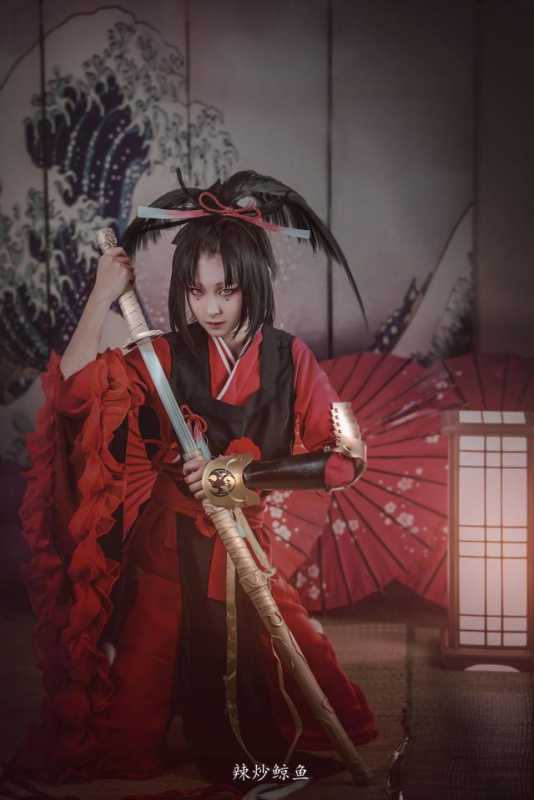 《刀剑乱舞》小乌丸冷艳精美cos，此乃命运之流转-4.jpg