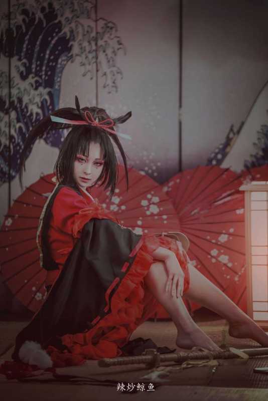 《刀剑乱舞》小乌丸冷艳精美cos，此乃命运之流转-5.jpg