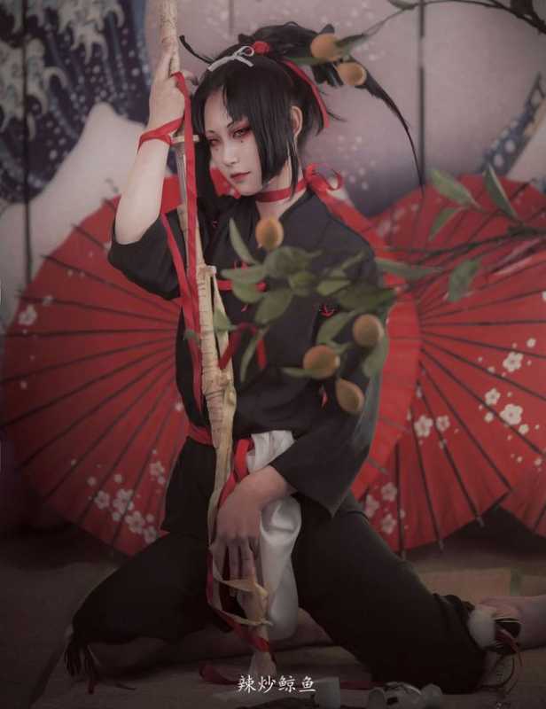 《刀剑乱舞》小乌丸冷艳精美cos，此乃命运之流转-8.jpg