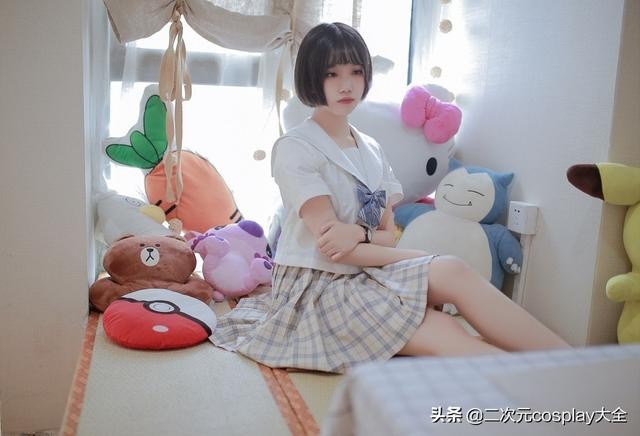 JK制服少女：给你写信弹尤克里里，你会记得吗-3.jpg