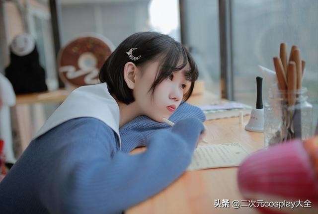 JK制服少女：给你写信弹尤克里里，你会记得吗-9.jpg