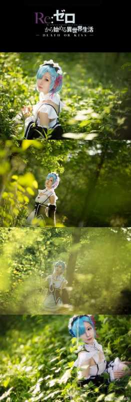 天天Cosplay福利，蕾姆老婆神还原-1.jpg