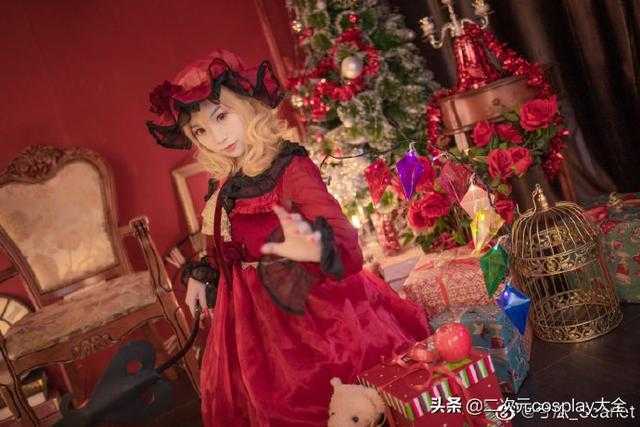 圣诞场景，还有元气冶艳的小可爱，芙兰朵露太美啦-4.jpg