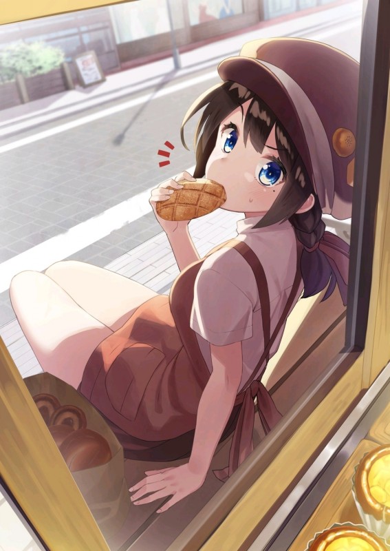 二次元美少女们的回眸一望，糟糕，是心动的感觉-2.jpg