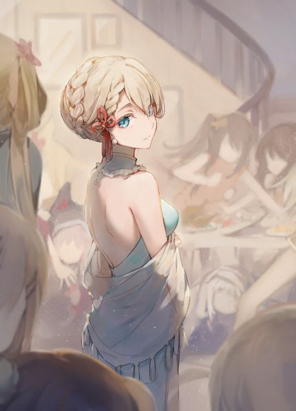 二次元美少女们的回眸一望，糟糕，是心动的感觉-10.jpg