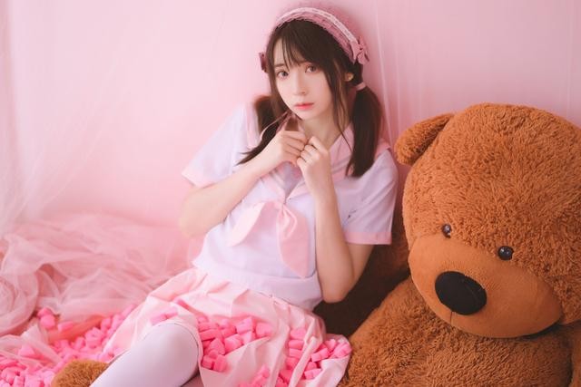 cosplay二次元美女清纯可爱惹人喜爱 网友评价：“很可爱 挺好”-6.jpg