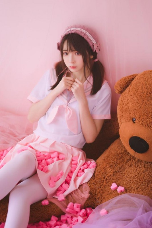 cosplay二次元美女清纯可爱惹人喜爱 网友评价：“很可爱 挺好”-7.jpg