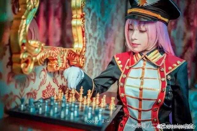 v家军装制服巡音cos，女王大人气质帅气贼好看-7.jpg