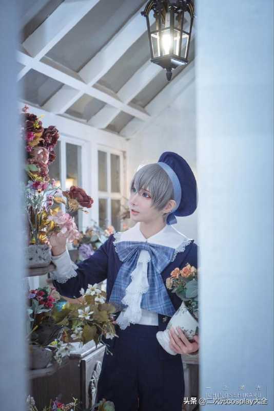 《黑执事》夏尔cos，幼年双子，沉迷于美颜无法自拔-6.jpg