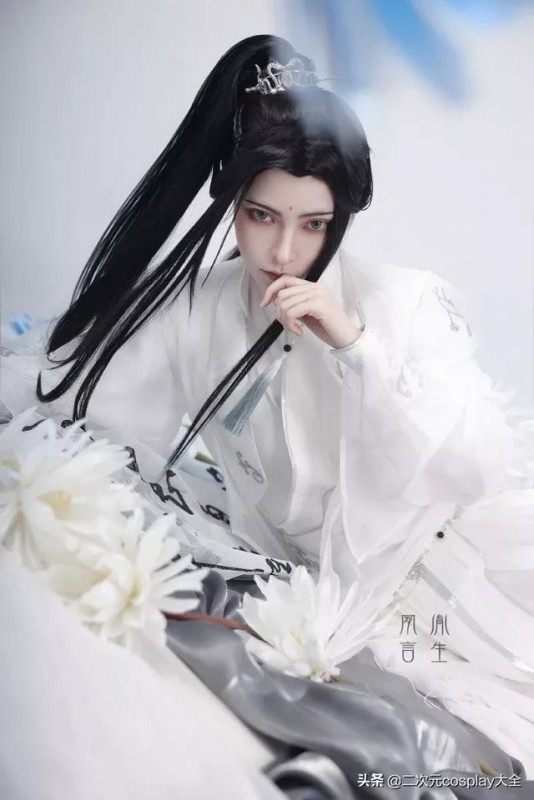 《二哈和他的白猫师尊》楚晚宁cos，赏心悦目的颜值，儒雅俊美-4.jpg