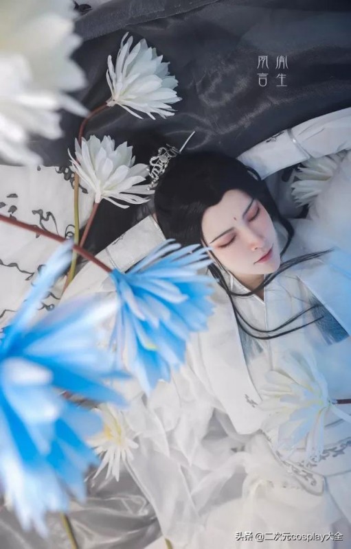 《二哈和他的白猫师尊》楚晚宁cos，赏心悦目的颜值，儒雅俊美-5.jpg