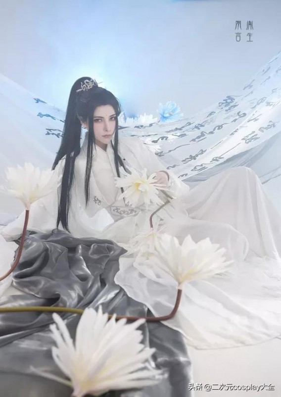 《二哈和他的白猫师尊》楚晚宁cos，赏心悦目的颜值，儒雅俊美-6.jpg