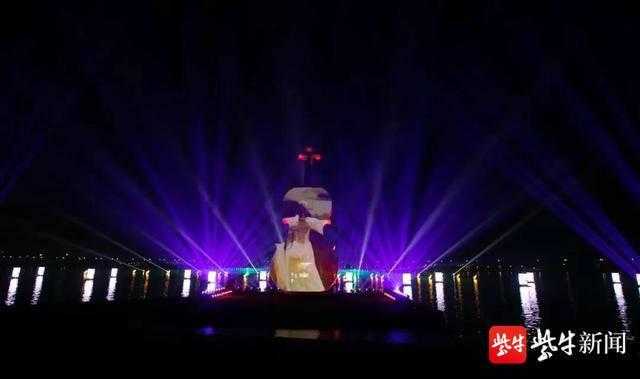燃！盐城首部水岸实景《船说海棠》光影秀盛大开演-3.jpg