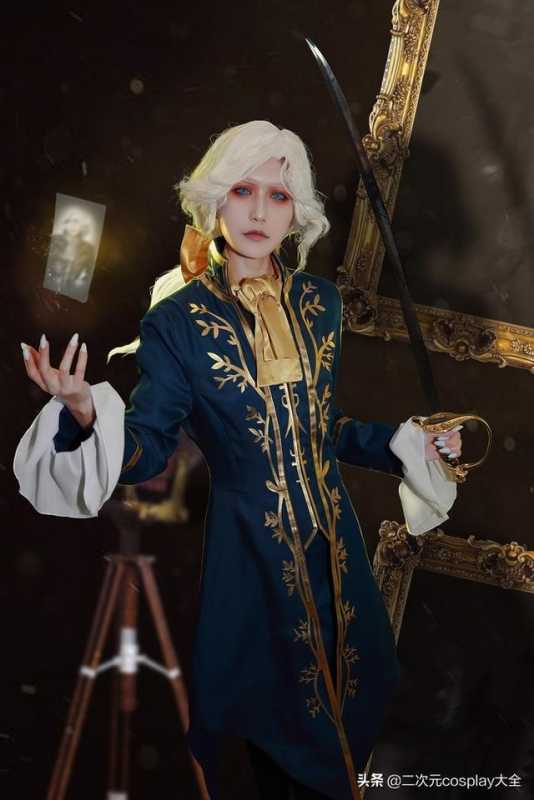还原度MAX，《第五人格》约瑟夫cos，神仙颜值堪比电影壁纸-3.jpg