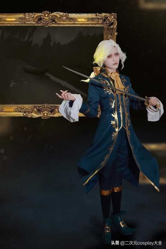 还原度MAX，《第五人格》约瑟夫cos，神仙颜值堪比电影壁纸-4.jpg