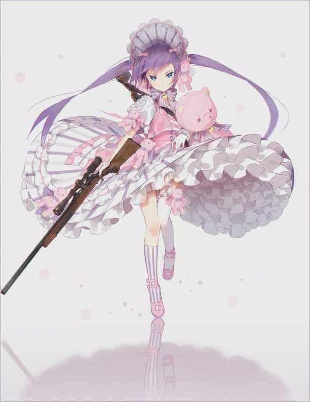 二次元小姐姐：画师hakusai的插画作品 ​-4.jpg