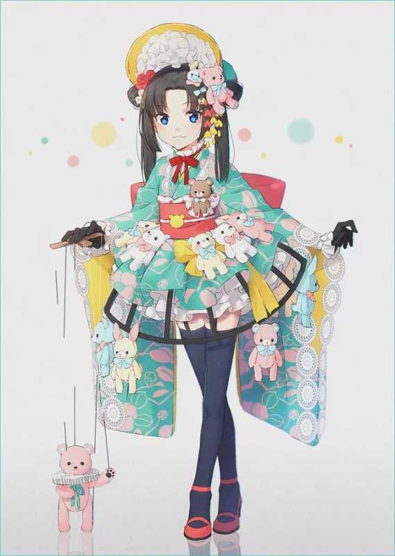 二次元小姐姐：画师hakusai的插画作品 ​-9.jpg