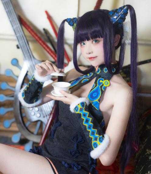 真人萝莉COS杨贵妃，绅士们最关心的是，“布料多的话就差评”-4.jpg