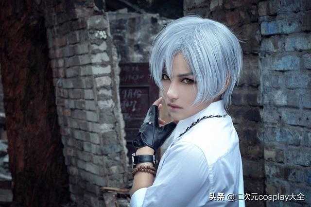 《恋与制作人》凌肖cos，朋克风大帅哥，在线闯进我的心房-5.jpg