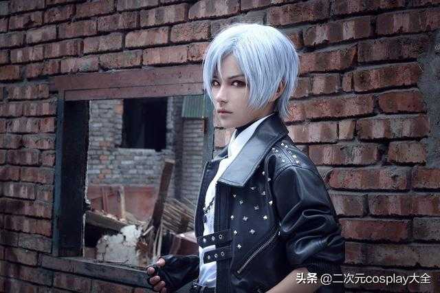 《恋与制作人》凌肖cos，朋克风大帅哥，在线闯进我的心房-4.jpg