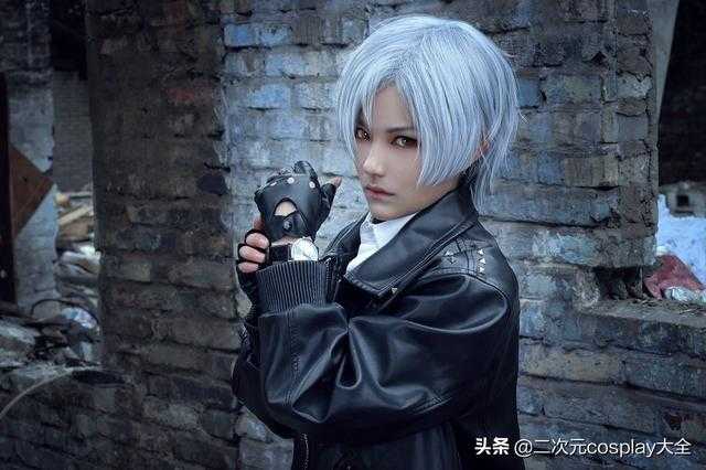 《恋与制作人》凌肖cos，朋克风大帅哥，在线闯进我的心房-8.jpg