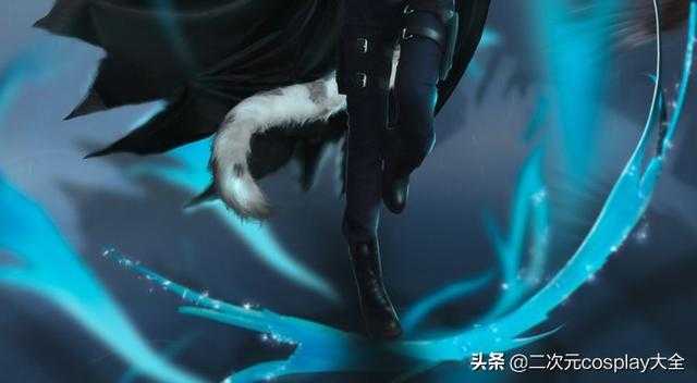 《明日方舟》银灰cos，攻系大男神，帅到我想摸摸耳朵-8.jpg